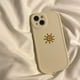 thumbnail image 1 of Funda Compatible Con iPhone 14 13 12 11 Pro X XR XS Max SE 2020 6 6S 7 8 Plus Oval Big Eye Suave Para Teléfono Motivo Linda Luna Y Sol, 1 of 4