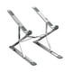 thumbnail image 2 of 7 + 8 Gear Soporte para computadora Metal Ligero Compatible Ventilado Ergonómico Portátil Soporte vertical Plegable Plegable para negocios Escritorio plata CUTICAT Soporte informático, 2 of 8