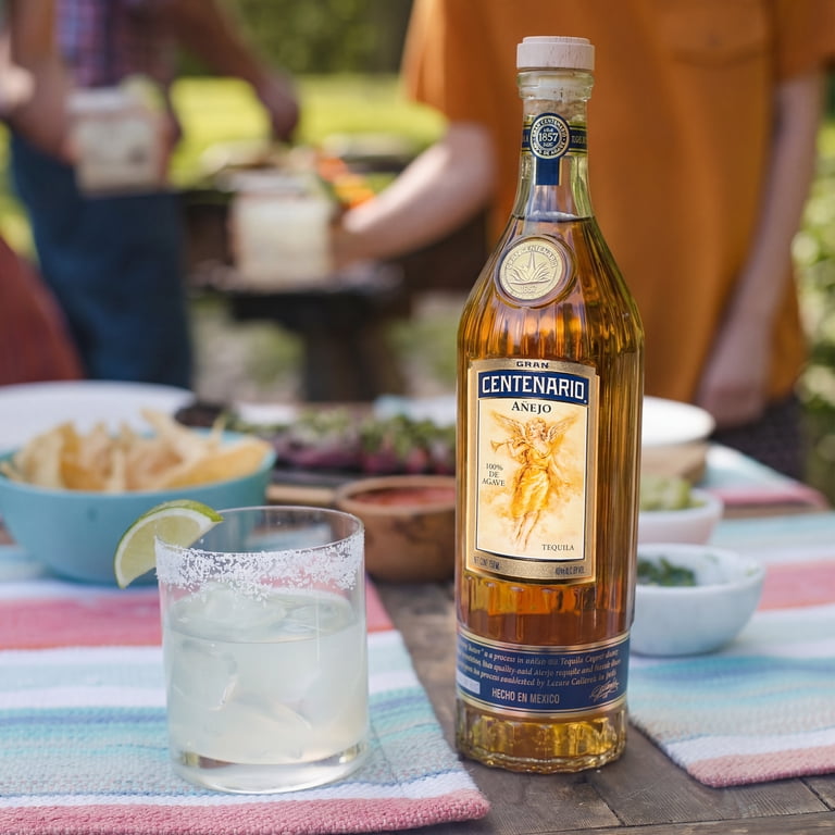 Gran Centenario Añejo Tequila, 750 ml Glass Bottle, 40% ABV
