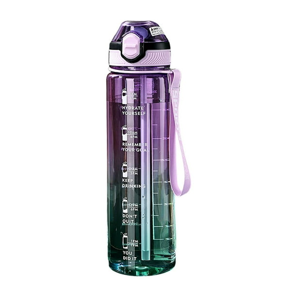 Botella de agua deportiva de capacidad extragrande Hidratación en movimiento Diseño duradero a prueba de fugas Ideal para gimnasio Entrenamiento Viajes y uso diario