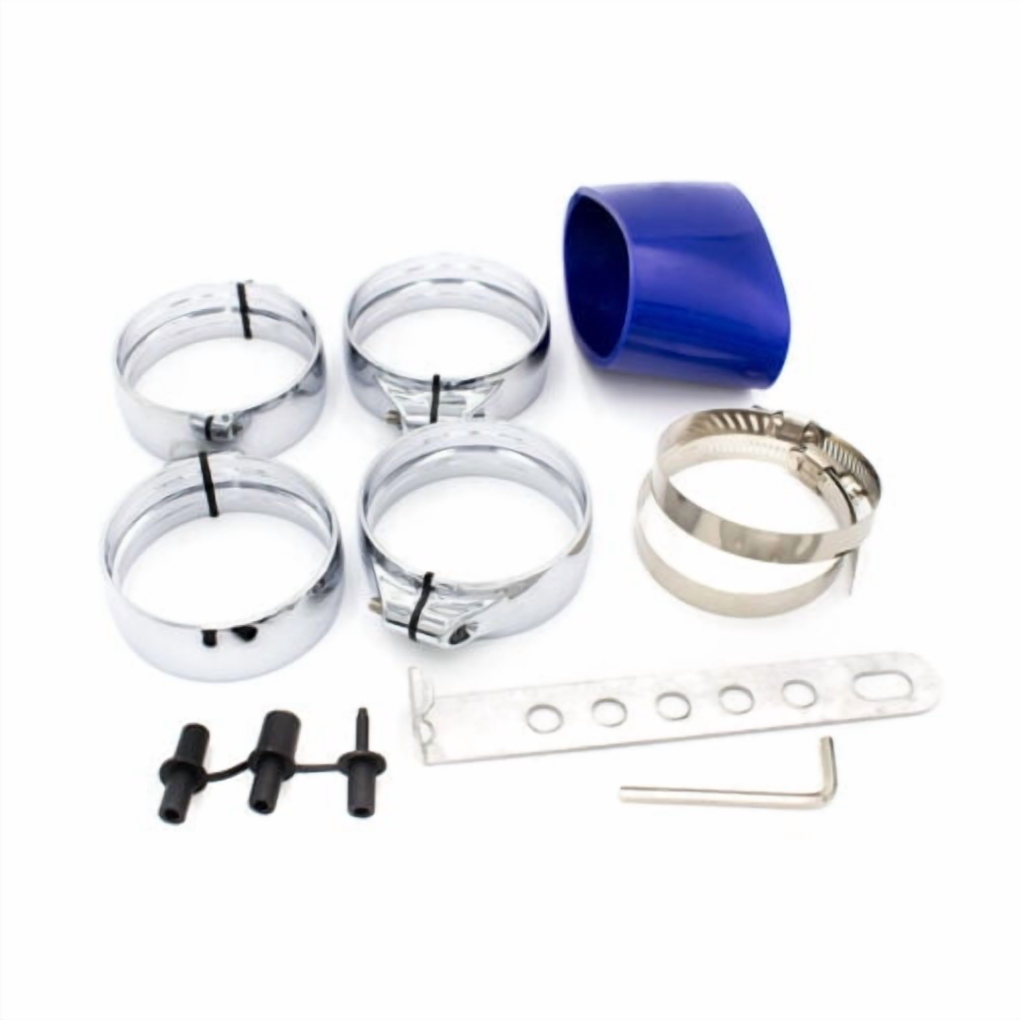 Universal 3 inch Car Cold Air Intake Pipe Kit Combined Alumimum Induction System