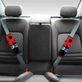 thumbnail image 2 of Chririnla Blue Eyed Ladybug Seat Belt Pads Cover 2 Pack, Car Seat Belt Pads Polyester Comfort Soft for Auto Sedan Truck, 2 of 8