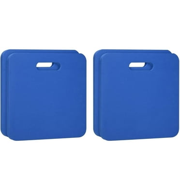 NOGIS Portable Stadium Bleacher Cushion Seat Pad 4 Pack Hard & Strong Stadium Seat Sturdy EVA Foam Cushion Outdoor Seating for Spectating Sport Camping