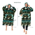 thumbnail image 5 of Lazy One Oversized Blanket Hoodie, Comfortable Sleepwear, Oversized Hoodies for Women and Men, One Size Fits All Wearable Blankets (Horse), 5 of 5