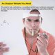 thumbnail image 4 of 2 Pack Emergency Whistle - Gold Silver Double Tube Outdoor Survival Whistle, 4 of 5