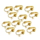 thumbnail image 4 of 12 piezas de aros de latón para pendientes para joyería Oro, 4 of 9