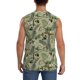 thumbnail image 4 of Balery Tropical Plants Green Camisetas sin mangas para hombre, absorbe la humedad y protege contra el mal olor.-Large, 4 of 7