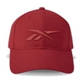 thumbnail image 1 of Gorra de béisbol Reebok Vector Snapback de 6 paneles roja para adulto, 1 of 5
