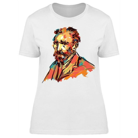 Vincent Willem Van Gogh T-Shirt Women -Image by Shutterstock, Female Small