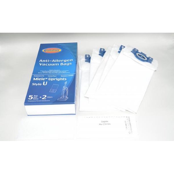 Miele 7000 Series Upright AntiAllergen Type U Bag 5 Pk 210