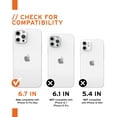 thumbnail image 2 of UAG iPhone 12 Pro Max Case [6.7-inch screen] Sleek Ultra-Thin Shock-Absorbent Civilian Protective Cover, Silver, 2 of 9