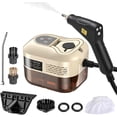thumbnail image 1 of Handheld Steam Cleaner 1500W, 4.5Bar High Pressure Steamer for Home and Car, 6-Level Adjustable Steam Cleaning Machine with Touch Screen, 1200ml Water Tank and Multiple Accessories (Beige), 1 of 16