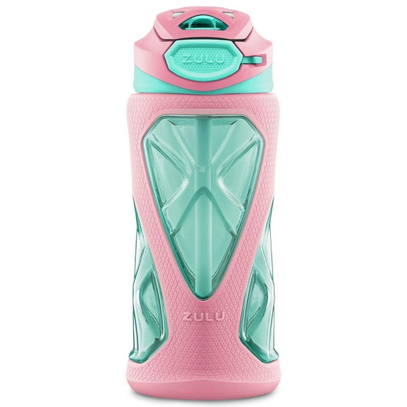 ZULU Torque 16oz Tritan™ Plastic Kids Water Bottle, Blue-Orange