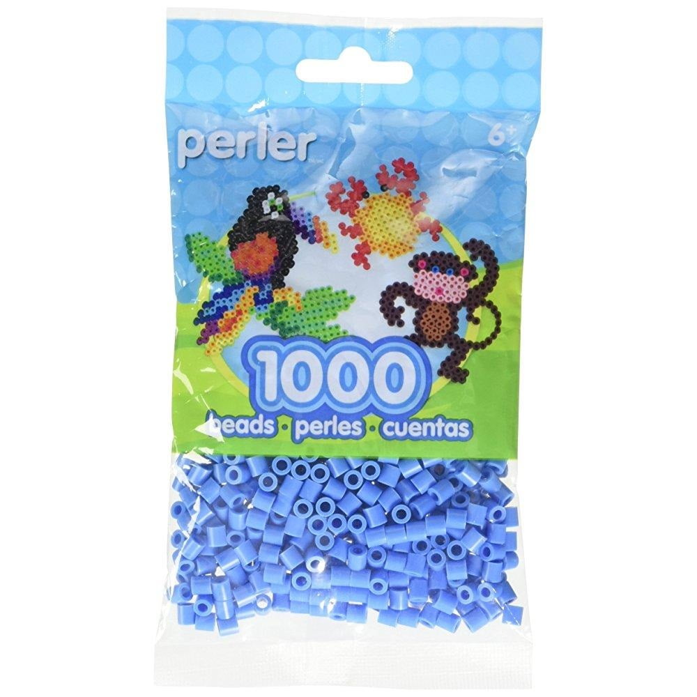 Perler 8019009 1000 Beads, Light Blue
