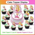 thumbnail image 6 of Princess Aurora Party Supplies Plates Decorations Birthday Cake Topper Banner Decor Backdrop Balloons, 6 of 8