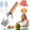 1Pcs, variant on Stainless Steel Watermelon Slicer, 2026 New Triangle Watermelon Cutter, Melon Slicer Cutter Tool with Wooden Handle, Quick Fruit Slicers and Cutters for Cantaloupe, Honeydew, And More (1Pcs)
