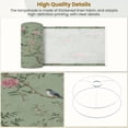 thumbnail image 4 of Boho Lampshades 2 Pack Vintage Floral Birds Peonies Green 13"x13"x10" Light Shade for Table Lamps Floor Lamp Shades Lampshade Replacement Easy Assembly for Living Room Bedroom, 4 of 8