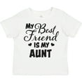 thumbnail image 3 of Inktastic My Best Friend is My Aunt with Hearts Boys or Girls Toddler T-Shirt, 3 of 5
