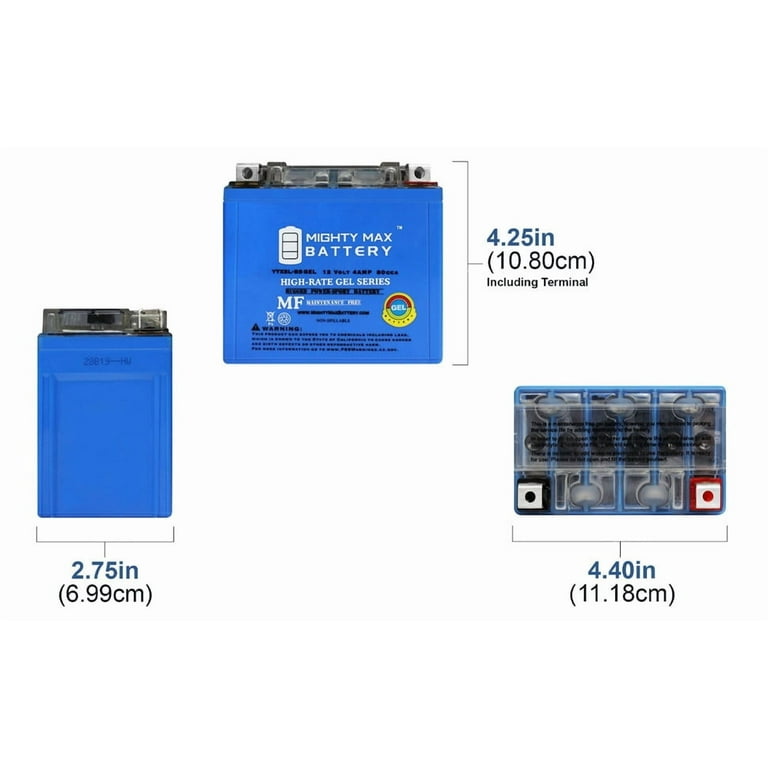 YTX5L-BS GEL Battery for Yamaha TW 200 Trailway TW200BC - Walmart.com