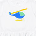 thumbnail image 4 of Inktastic Blue Helicopter Girls Toddler Dress, 4 of 5