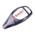 thumbnail image 4 of Carbon Fiber Look Gear Shift Knob Cover For BMW 1 2 3 4 5 6 Series X3 X5 X4 LHD, 4 of 5