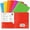 Assorted Color, variant on File Folders with Pockets, Pack of 6, Assorted Color Heavy Duty 2 Pocket File Folders Letter Size, Pocket Folders for Business, Home, and Office