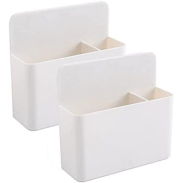 2 piezas Caja de almacenamiento magnética Soporte para marcadores magnéticos Marcadores de pizarra magnética Lápiz Soporte para bolígrafo magnético Soporte para lápices magnético Soporte para pizarra