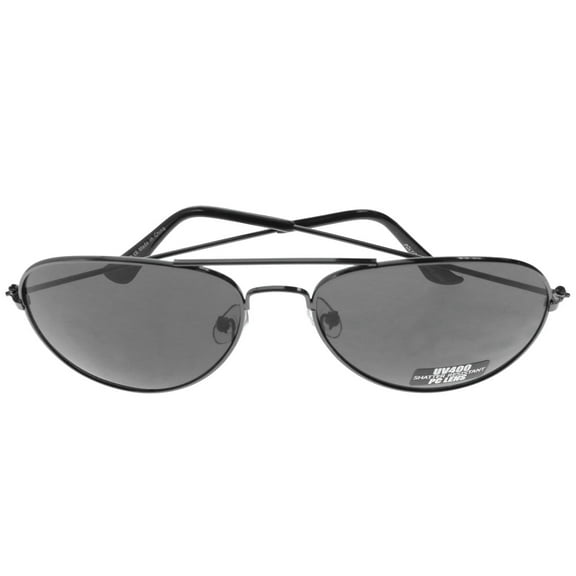 Mi Amore UV protection Shatter resistant Polycarbonate Aviator-Sunglasses Bronze-Tone & Black