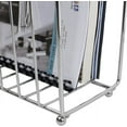 thumbnail image 2 of Home Basics Free-Standing Magazine Rack, Chrome, 2 of 4