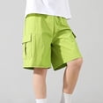 thumbnail image 7 of CYRBOKO Boys Cargo Shorts, Waterproof Cooling Quick Dry Multi-Pockets Outdoor Bottoms Green Size 4 T, 7 of 7