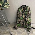 thumbnail image 3 of Mochila de marca de diseñador para hombre y mujer, mochila informal con diseño de mono y camuflaje verde para mujer y hombre, gran oferta, envío gratuito, 3 of 4