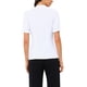 thumbnail image 3 of INSPIRAR CHIC Blusas de Verano para Mujeres de Color Sólido con Lazo en el Cuello y Mangas Cortas para Usar en el Trabajo Color Off-White XL, 3 of 6