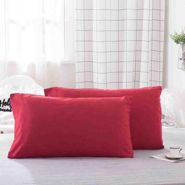 Funda de almohada para el cuerpo, ideal para quienes duermen con calor y sudan por la noche. Terciopelo suave, transpirable y de longitud completa. 2 piezas. Comodidad para verano e