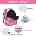 thumbnail image 4 of Pineapple Print Work Backpack - Stylish & Professional, Great for Office & Business Trips, Roomy & Lightweight, 4 of 6
