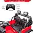 thumbnail image 6 of Shininglove Kids Ride-On Car 24V 9Ah with Parental Control, 2 Seats, Red, for 3-8 Years, 6 of 8