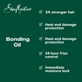 thumbnail image 3 of SheaMoisture Bond Repair Shampooing, Revitalisant, Sans Rinçage et Huile Huile d'Alma 4 Pk pour Renforcer les Cheveux avec Infusion Réparatrice HydroPlex, 3 of 14