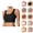 Black, variant on Sports Bras for Women Quick Drying Moisture Wicking Criss Cross Strappy Bra Non Removable Pads Bralettes Workout Bra