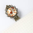 thumbnail image 5 of Squirrel Vintage Copper-Colored Lace Bookmarks: Stainless Steel Reading Accessories for Book Lovers - Set of 2, 5 of 5