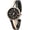 Rose Gold, variant on Collections Womens 28mm Case Multicolored Semi Opening Cuff Bangle Watch