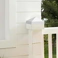 thumbnail image 4 of Minkissy 2Pack Tower-Style Fence Caps for Garden and Outdoor Use, 4 of 8