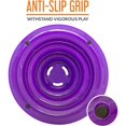 thumbnail image 6 of Purrfect Feline Titan's Tower Cat Puzzle Toy, Ball Tower - Purple - 4 Tier, 6 of 7