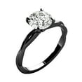 thumbnail image 2 of Aone 0.5 Carat Lab Grown Diamond Wedding & Engagement White Gold 10K Ring for Women, 2 of 5