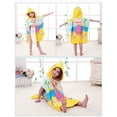 thumbnail image 2 of FNNMNNR Cartoon Baby Bath Towel Microfiber Cotton Hooded Beach Towel Newborn Cape Towels Soft Poncho Kids Bathing Stuff Infant Washcloth, 2 of 2