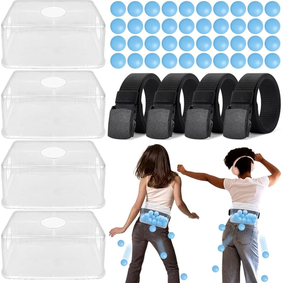 4 Sets Baby Shower Games Bridal Funniest Baby Shower Play,Interactive Shaking Balls for Adults,Table Tennis Twerk Game