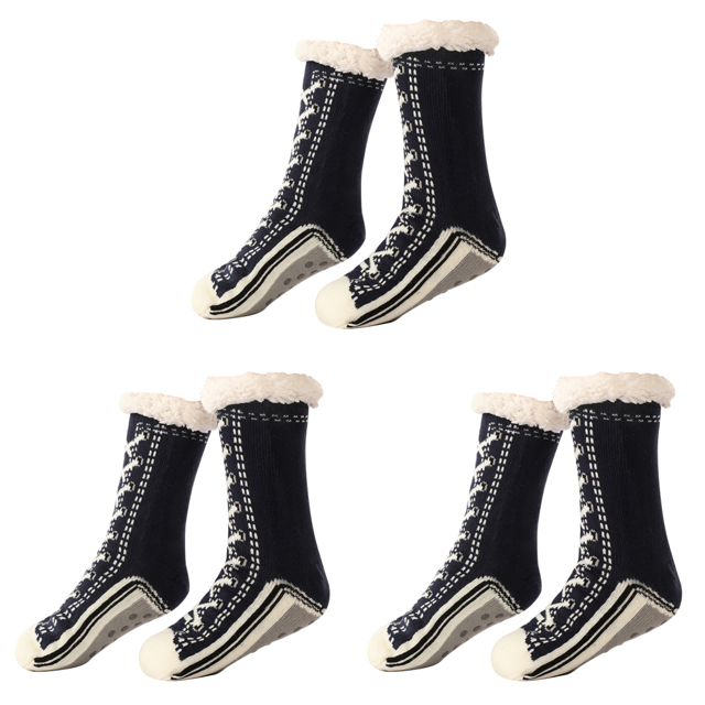 Calcetines Térmicos Felpa Suaves Invierno Zapatos para Interior ()