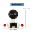 thumbnail image 3 of BIBABLYKE Bathroom Shower Bracket Adjustable Angles Shower Base Suction Cup Shower Head Holder Base Handheld Showerhead Bracket, 3 of 8