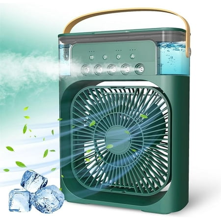 

Polarlux Air Cooler Polarlux Air Conditioner Polar Lux Ice Fan Portable Cooling Fan With Ice Cooling System Rechargeable Portable Misting Fan Polarlux Portable Cooling Fan (Green)