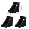 thumbnail image 2 of Mobutofu 10pcs Aluminum Profile Corner Bracket Thickened Design with Right-angle Connection for Construction, 2 of 8