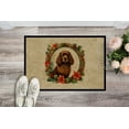 thumbnail image 5 of Carolines Treasures DAC2304MAT 18 x 27 in. Unisex American Water Spaniel Christmas Flowers Doormat, 5 of 6