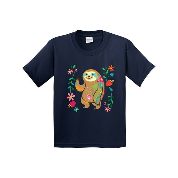 Inktastic Sloth Cute for Girls Youth T-Shirt